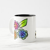 3 Mug de fleurs (Devant gauche)