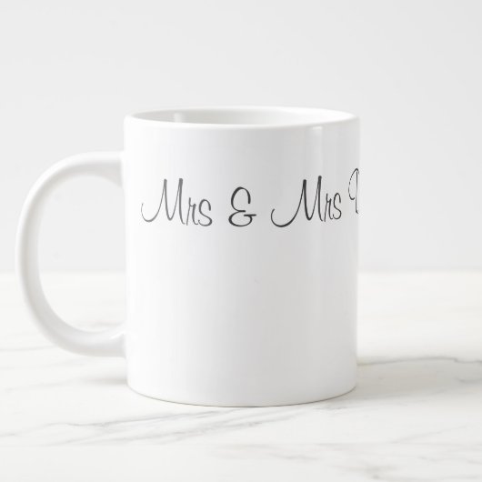 3 Mugs de style - Mme & Mme Dickinson 21.07.20xx (Gauche)