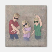 3 Münchkins Magneet (Voorkant)