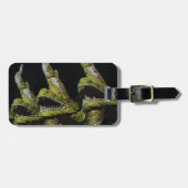 3 Nagas bij nacht Bagagelabel (Voorkant horizontaal)