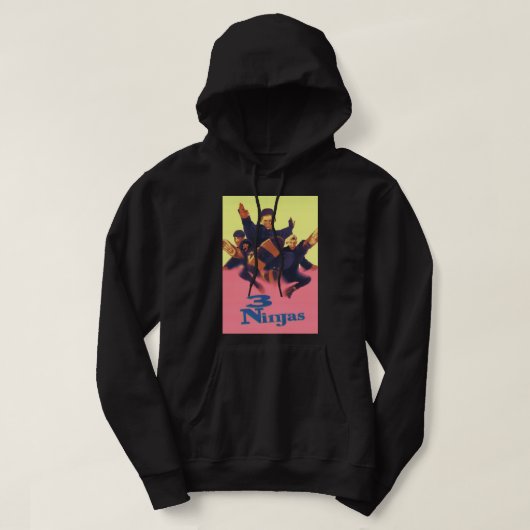 3 Ninjas Classic Hoodie (Design voorkant)