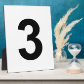 3 - nummer drie fotoplaat (Zijkant)