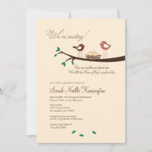 3 Oeufs Jaunes Triplets Baby shower Invitation (Devant)