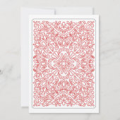 3 of Hearts Throuple Wedding Invitation (Dos)