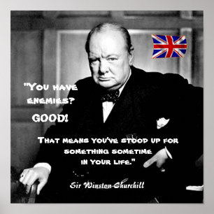 #3 - "Over het hebben van vijanden" Poster