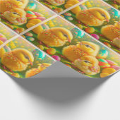 3 Paaskip Collectie Cadeaupapier (Hoek)