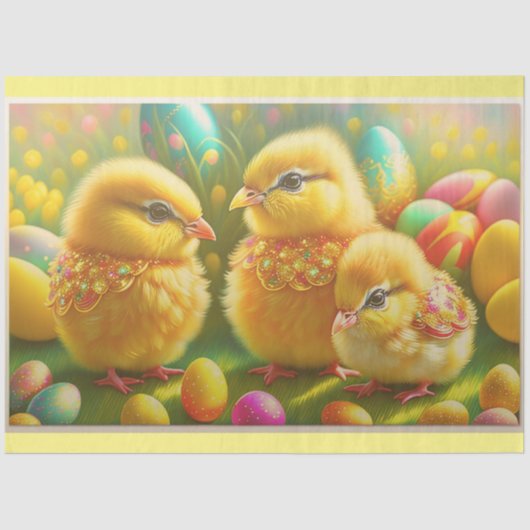 3 Paaskip Collectie Tissuepapier (Voorkant)