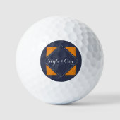 3 Pack Value Golfbal met aangepaste zakelijke Logo Golfballen (Voorkant)