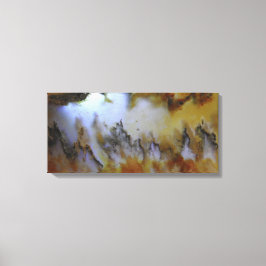 3-panelfoto van Natural Mossy Agate Canvas Afdruk