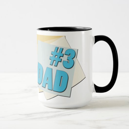#3 papa - fête des pères - tasse (Droite)
