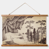 3 paysages orientaux suspendus à la tapisserie (Recto)