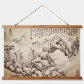 3 paysages orientaux suspendus à la tapisserie (Recto 3)