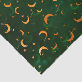 3 PC, Naam, Crescent Moons & Sterren Bokeh Patroon Tissuepapier (Detail)