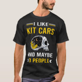 3 personen Kit Auto's T-shirt (Voorkant)