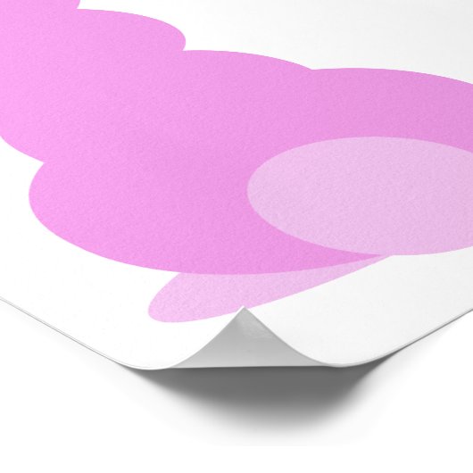 3 petits lapins en affiche de couleurs pastel (Coin)