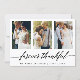 3 Photo Calligraphie Pour toujours Merci Mariage
