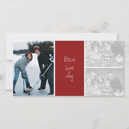 3 Photo Carte de Noël (Devant)