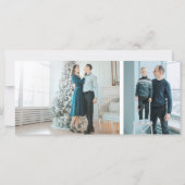 3 photo Carte de Noël avec ornements (Dos)