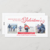 3-Photo Carte Saint-Valentin (Devant / Derrière)