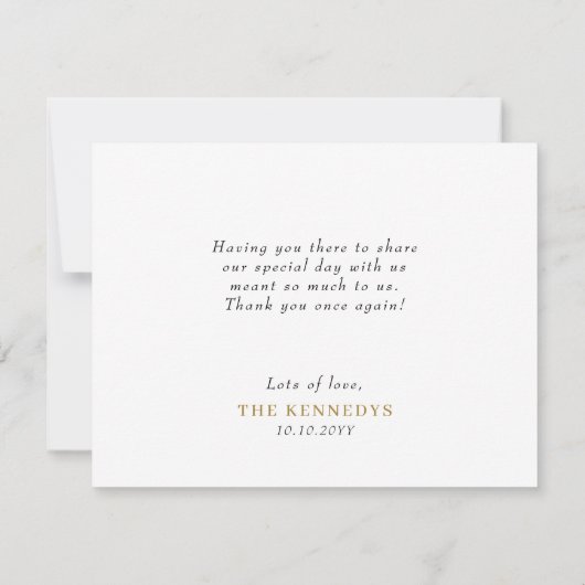 3 Photo Collage Amour Et Merci Mariage (Dos)