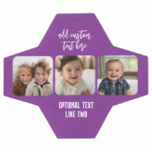 3 Photo Collage avec script de rebond tendance - v (Plat)