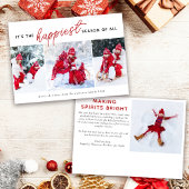 3 Photo Collage Carte de Noël | Saison la plus heu