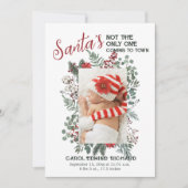 3 Photo Collage de Noël Faire-part de naissance bé (Devant)