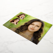 3 Photo Collage Faire-part d'études (Rotation)