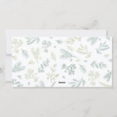 3 Photo Collage Joyeux Noël Carte de vacances (Dos)