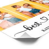 3 Photo Collage Meilleurs Amis Photo Élargissement (Coin)