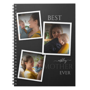 3 Photo Collage Mom Family Memorable Mother's Day Notitieboek