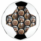 3 Photo Collage Motif demi-brique - cercle noir (Devant)