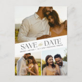 3 Photo Faire-Part de Mariage à Enregistrer (Devant)