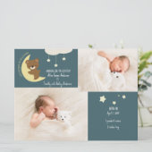 3 photo Faire-part de naissance sur l'ours de la L (Debout devant)