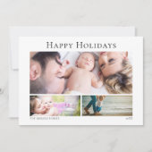 3 photo grille de collage horizontale Carte de Noë (Devant)