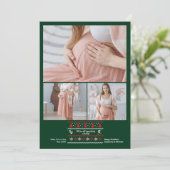 3 Photo Nous nous attendons à une Faire-part de gr (Debout devant)