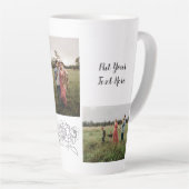 3 Photo personnalisée Mug café (Angle droit)