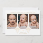 3 Photos Collage Flourish Fake Effect Godparents (Voorkant)