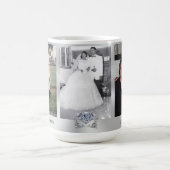 3 photos et vos tasses d'anniversaire de diamant (Centre)