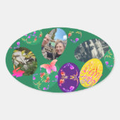 3 Photos Sticker OEufs de Pâques (Devant)