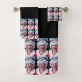 3 Pièce Mme Claus Bath Set- WOW! (En situation)