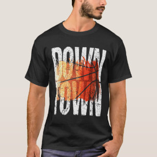 3 Point Shot Bysketbyll Graphic - Binnenstad T-shirt