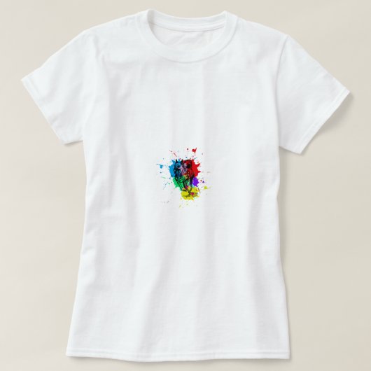 3-poothond t-shirt (Design voorkant)