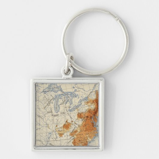 3 Populatie 1800 Sleutelhanger (Voorkant)