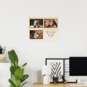 3 Poster photo (Bureau à domicile)