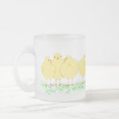 3 poussins de bébé (voir-à travers la tasse (Gauche)