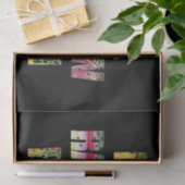 3 Prachtige forelhuiden Tissuepapier (Geschenk)