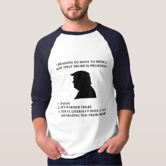 3 REDENEN OM TE VERHUIZEN NAAR MEXICO T-SHIRT