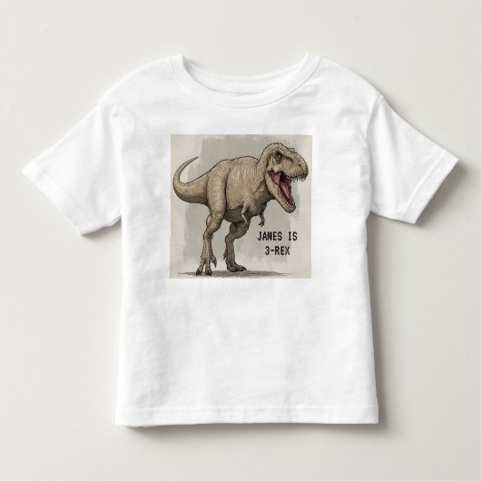 3-REX KINDER SHIRTS (Voorkant)