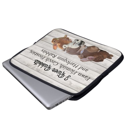 3 Rivers Electronics Bag Laptop Sleeve (Voorkant onderkant)